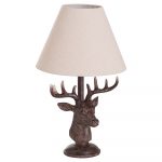 20694 Country Style Stag Table Lamp