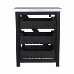 Black Indoor Outdoor Drawer Unit