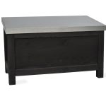 Large Black Garden Storage Box