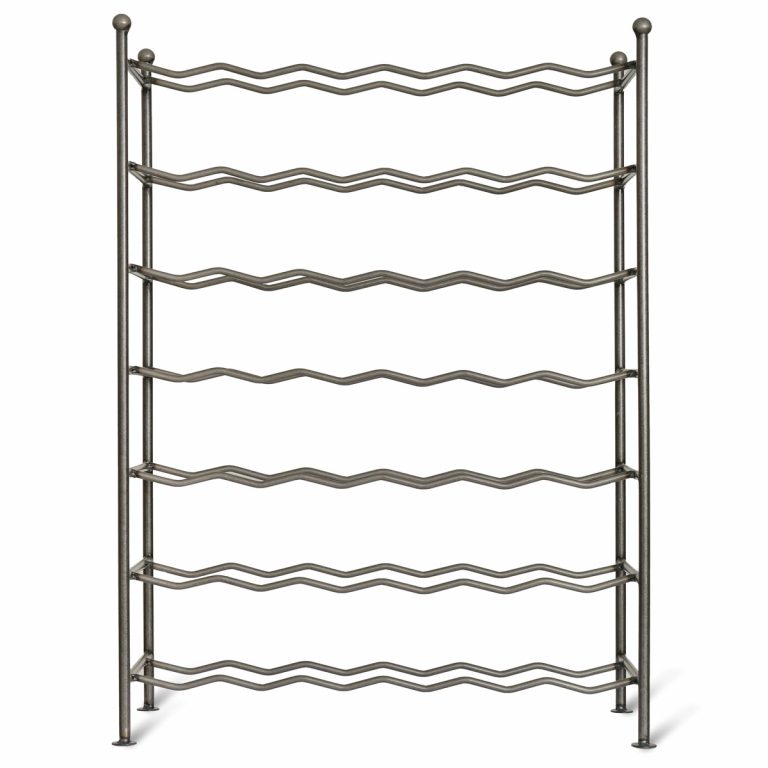 Large Grey 42 Bottle Wine Rack Interior Flair