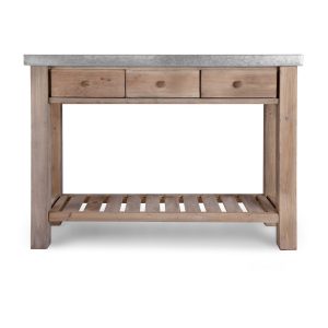 Pale Grey Brown Indoor Potting Table