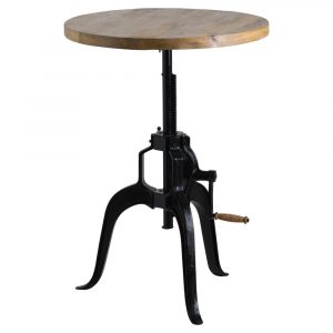 19926-a Adjustable Height Bar Bistro Table