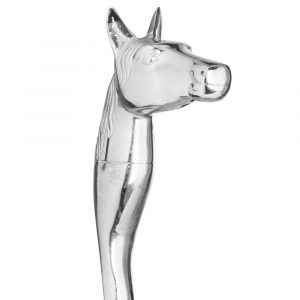 20083-a Silver Horse Head Shoe Horn