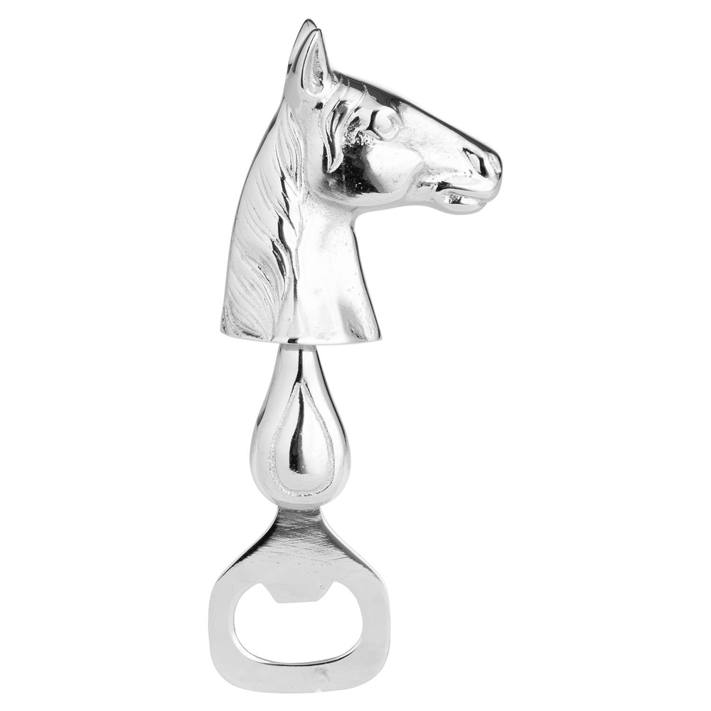 Silver Horse Head Bottle Opener Interior Flair
