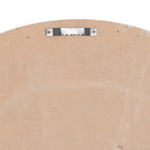 21645-c Large Wooden Grey Wall Clock