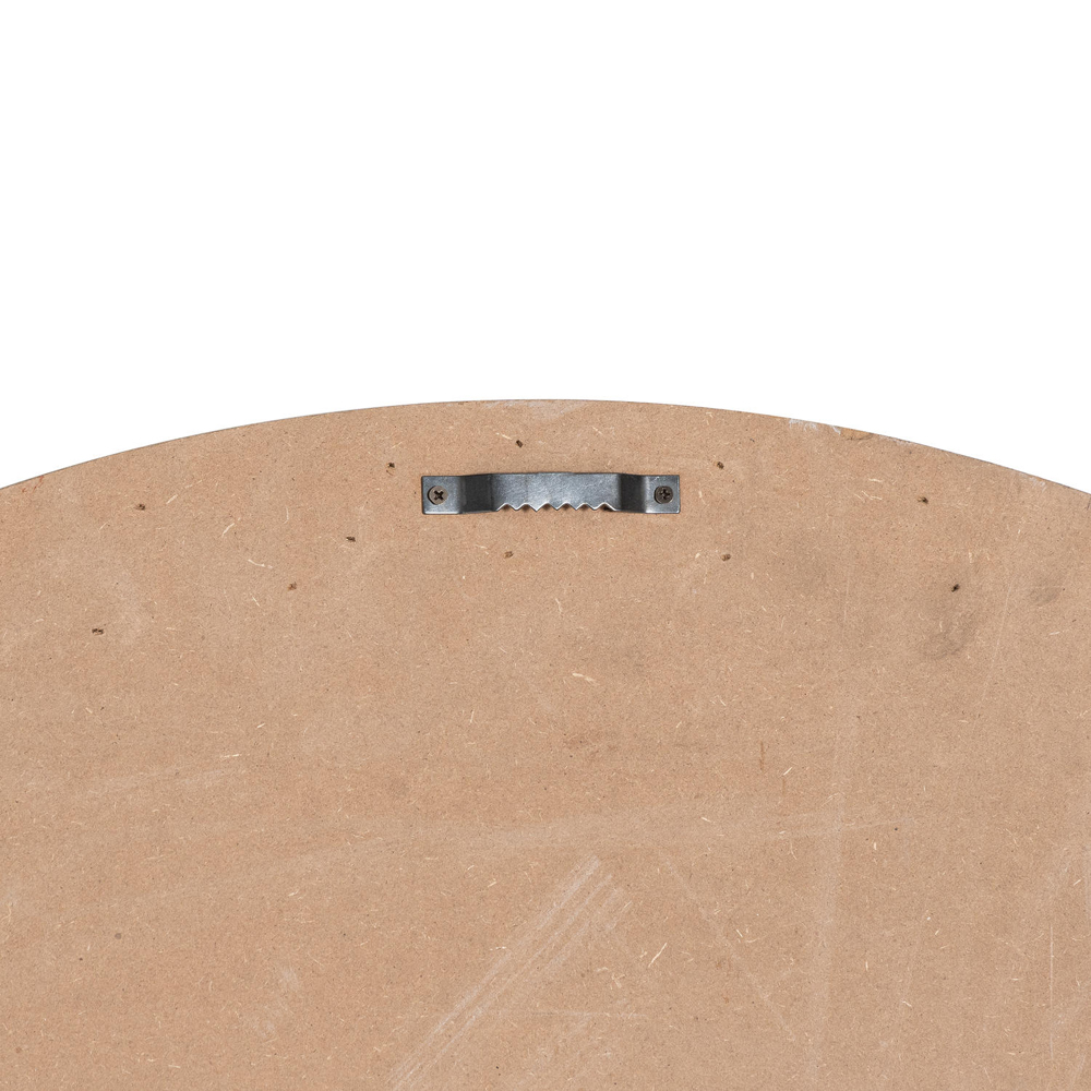 21646-c Extra Large Wooden Grey Clock